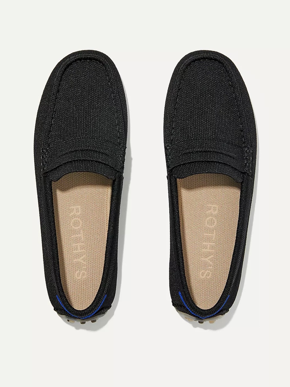 New Rothy’s The Driver Loafers Flats Black
